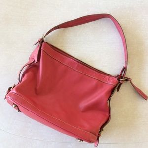 Abro Italian leather handbag Red